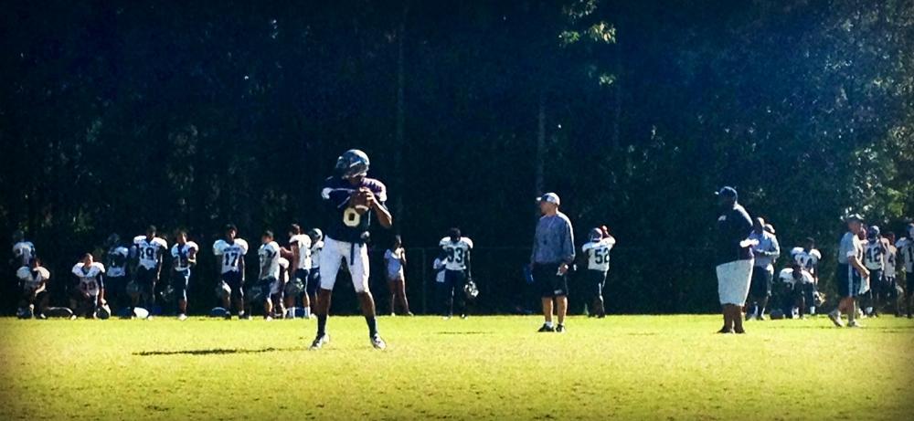 Norcross Sr. QB A.J. Bush has rounded into form over the last few weeks, leading the 6-2 Blue Devils to 5 straight victories.