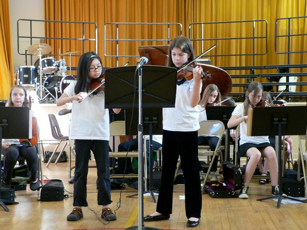Does your elementary school have an orchestra?