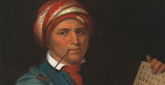 Sequoyah created a Cherokee syllabary, making reading and writing in Cherokee possible.