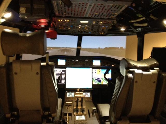 Gulfstream Flight Simulation Lab--BEST VIDEOGAME EVER!!!