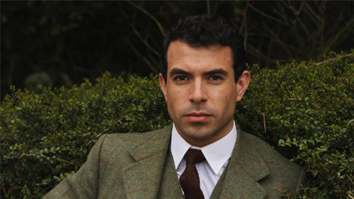 Tom Cullen is one of the new guys of Downton Abbey. He plays Lady Mary's suitor Lord Gillingham. (Image courtesy PBS.)