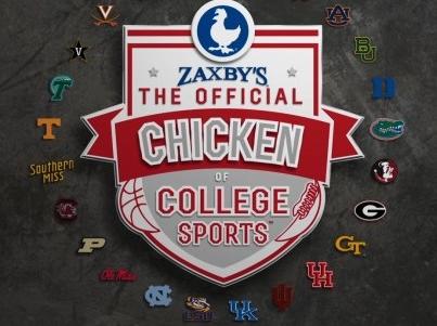 Zaxby's Has a 2-Year Deal to Sponsor Some of America's Most Well-Known College Sports Teams