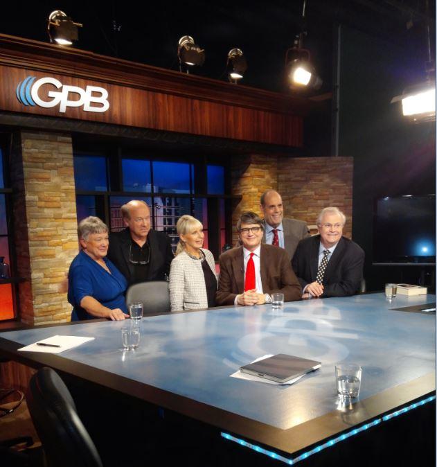 (Left to Right) Peggy Rusk Smith, Rich Rusk, Bobbie Battista, Don Johnson, Bill Nigut, and Tom Johnson