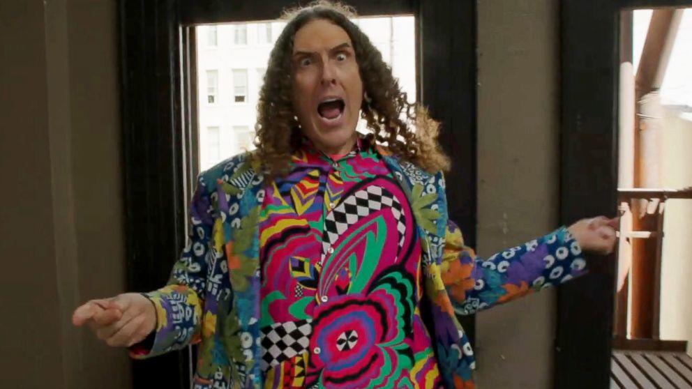 Weird Al makes fun of Pharrell's "Happy" with his version "Tacky."