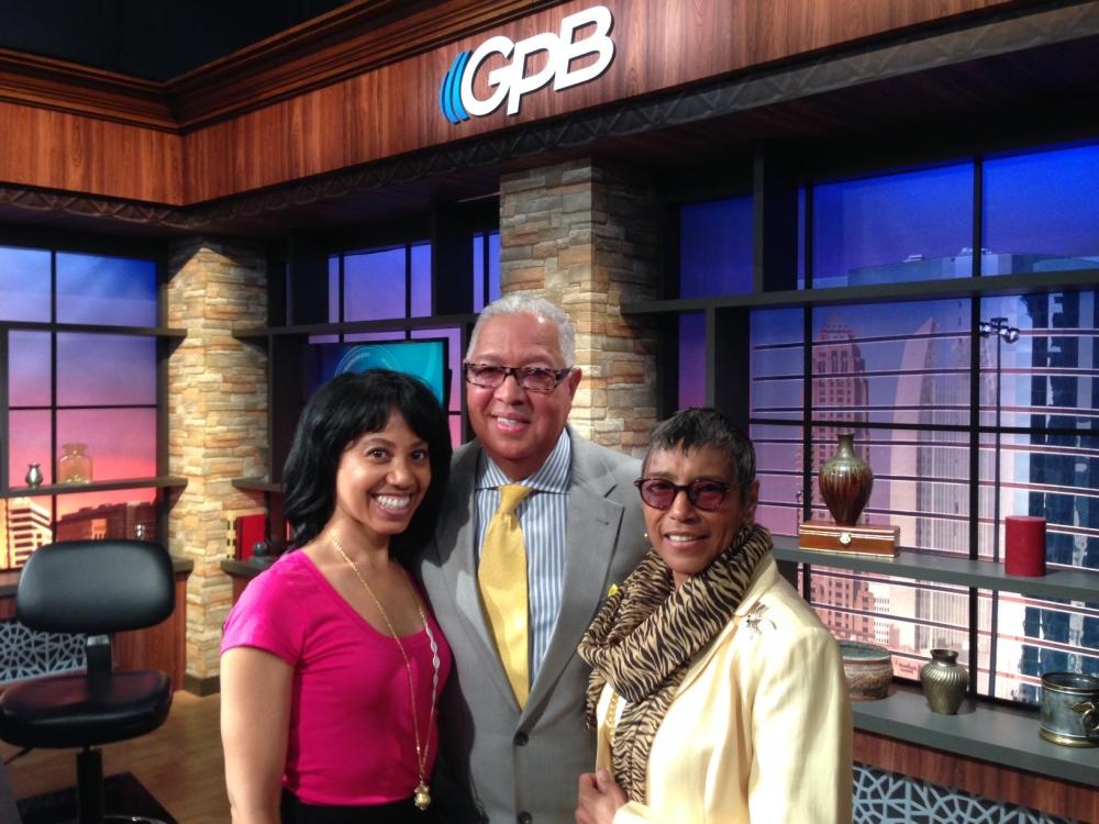 Bernard and Shirley Kinsey in the OTS GPB studio