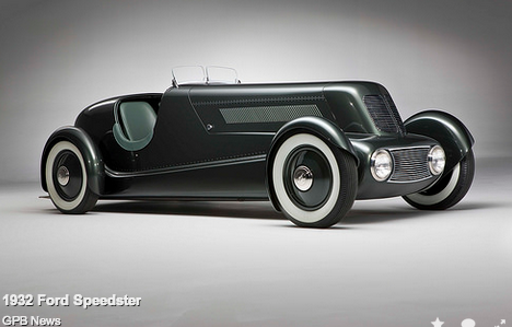 The 1932 Ford Speedster is just one of the models in the Dream Cars exhibit.