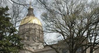 Grainy, low-res photo of the state capitol. Don't use