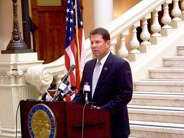 Georgia Gov. Brian Kemp preempts the ability of the state's cities and counties from mandating the wearing of masks.