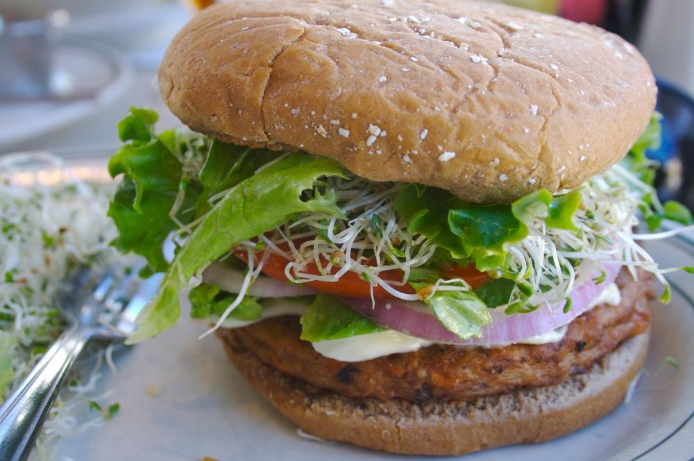 Vegan burger