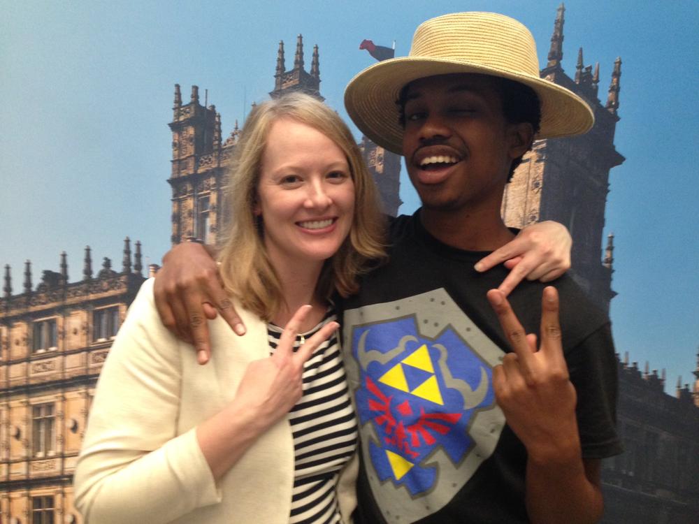 GPB's Rickey Bevington with singer/songwriter Raury.