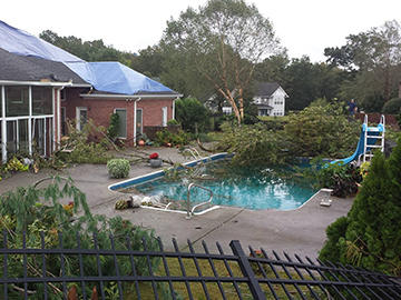 Tornado reavaged home in Ringgold, Ga.