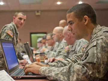 File photo of the Army Cyber Command File photo of the Army Cyber Command