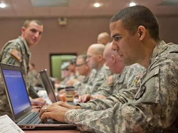 File photo of the Army Cyber Command