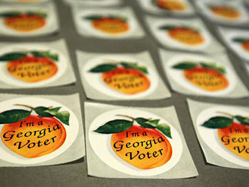 Georgia Voter Sticker 