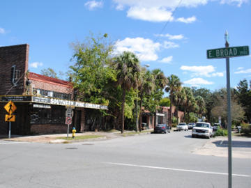 East Broad Street at Southern Pine Company, Savannah East Broad St. at Southern Pine Company, Savannah