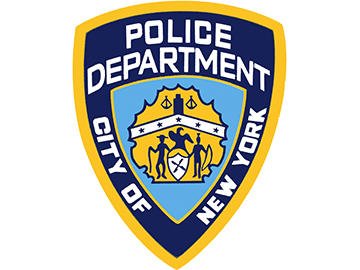 New York police officers badge
