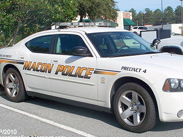 Macon police car