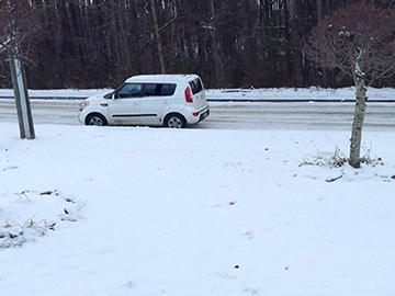 Georgia snow in Decatur 2014