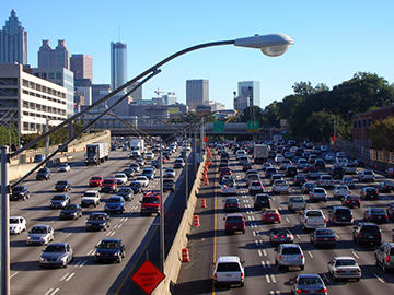 Traffic on I-75/85