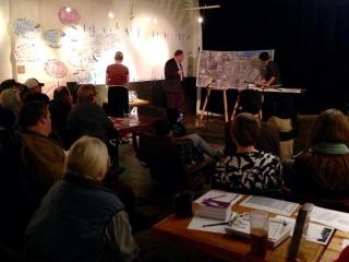 The Love/Dream Project began at The Sentient Bean in Savannah. The Love/Dream Project began at The Sentient Bean in Savannah.
