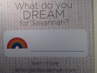 The Love/Dream Project began at The Sentient Bean in Savannah.