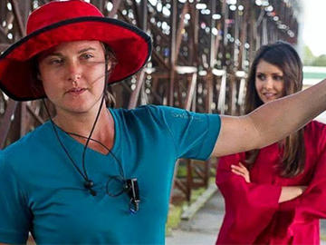 Sarah Jones production assistant on Midnight Rider