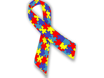 Autism puzzle ribbon 