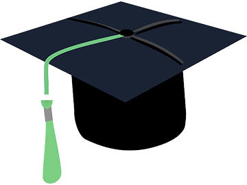 High school graduation cap