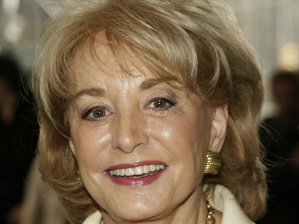 Barbara Walters, pictured here in New York City in 2004, has died at 93.