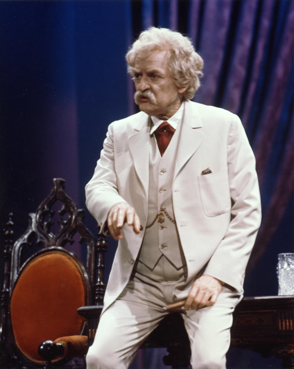 Holbrook performed his one-man show <em>Mark Twain Tonight </em>for decades. He loved it, but in 2011, he told NPR's Neal Conan that it took him a long time to break out of that role. 