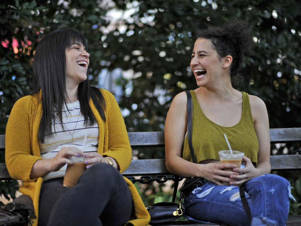On <em>Broad City</em>, Abbi Jacobson (left) and Ilana Glazer play two single, 20-somethings living in New York City with dead-end jobs.