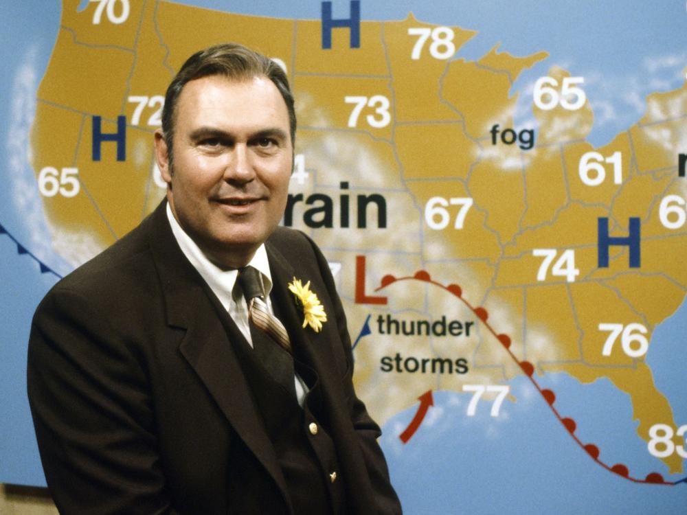 Willard Scott became the <em>Today</em> show's weatherman in 1980.