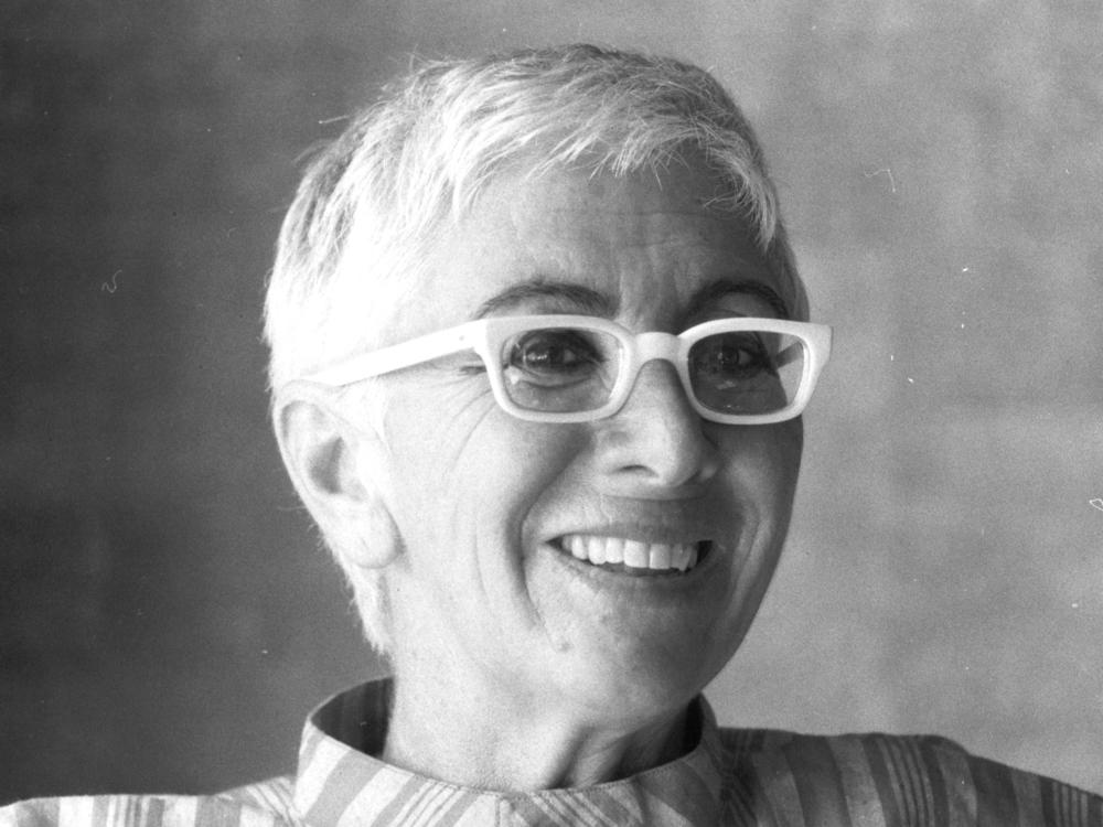 Lina Wertmüller's most famous film, <em>Seven Beauties,</em> is about a dissolute Italian Army deserter captured by the Germans during World War II. She's shown above in September 1984.