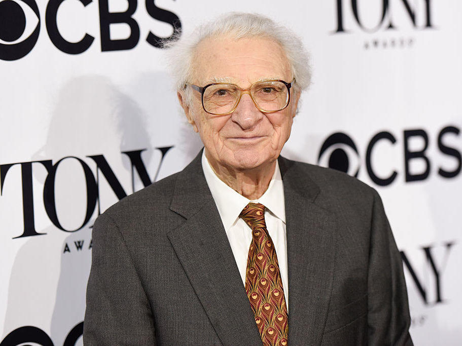 Broadway lyricist Sheldon Harnick at the Tony Awards in May 2016.