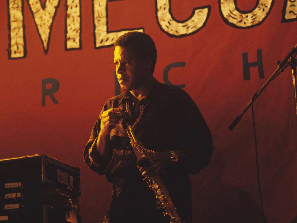 Wayne Shorter, photographed in 1985.