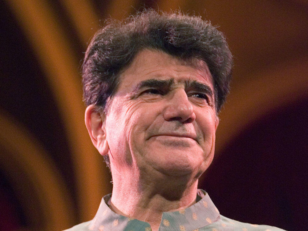 Mohammad Reza Shajarian, onstage in Vancouver, British Columbia, in 2008. The singer died Thursday in Tehran.