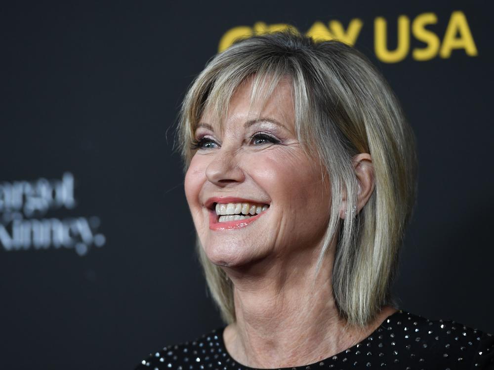 Olivia Newton-John arrives for G'Day USA's Los Angeles Black Tie Gala January 27, 2018.
