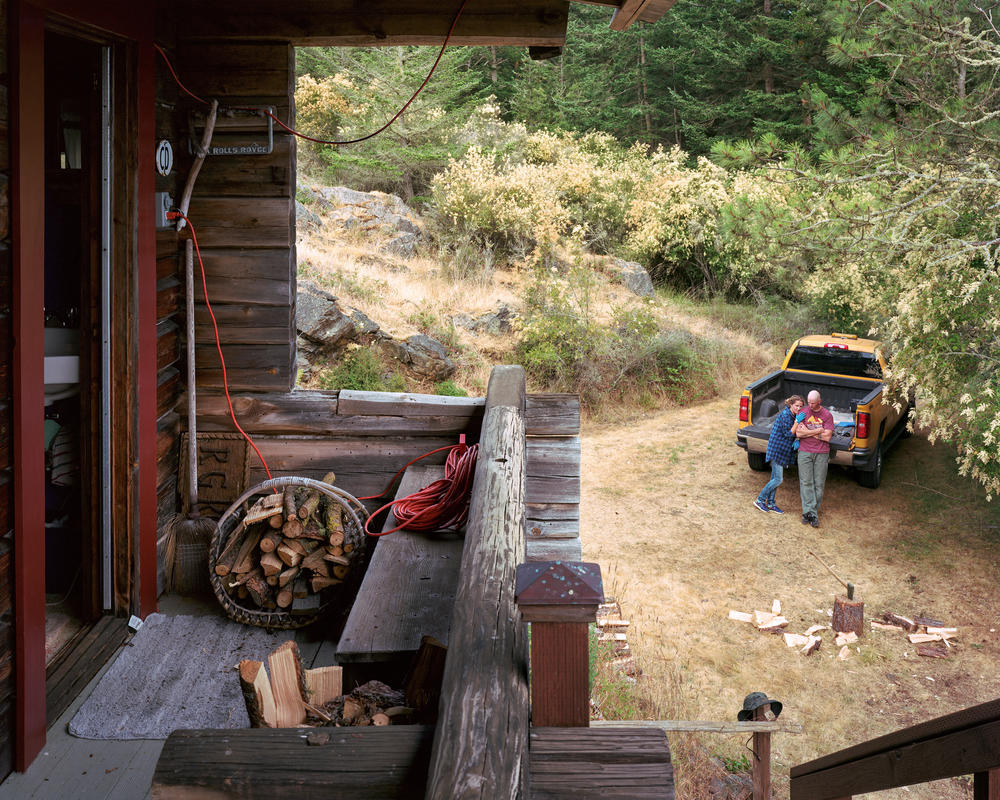 Amanda and Jerry, Paradise Road, Lopez Island, Wash.