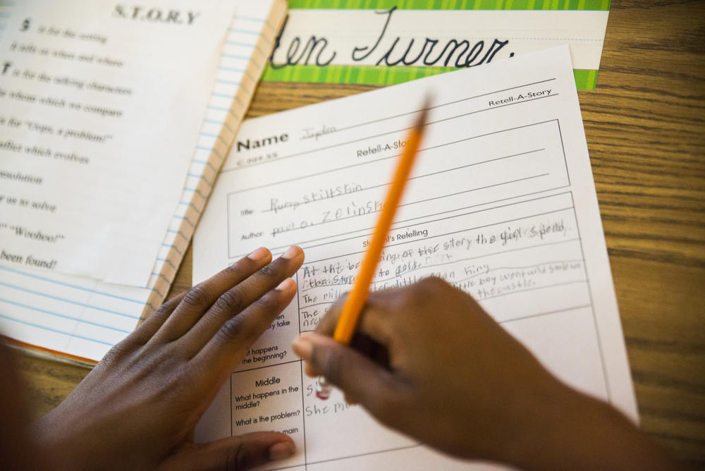 Students have been practicing all year for the open-ended essay questions on the Georgia Milestones Test.