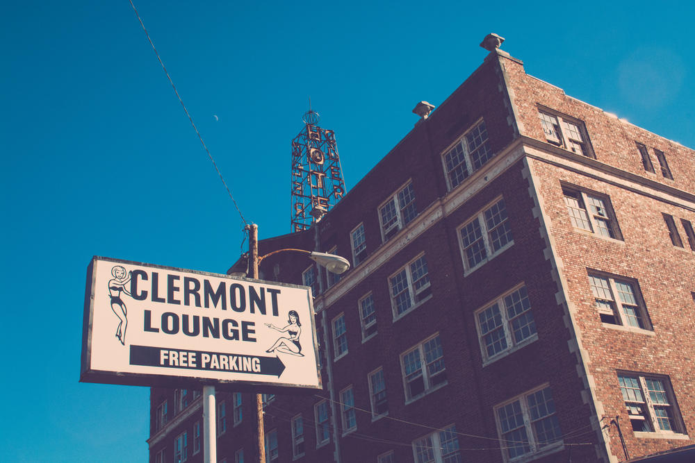 The Clermont Lounge in Atlanta, Georgia.