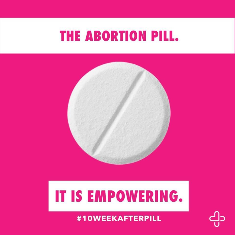 One of the marketing campaigns from  Carafem, a nonprofit abortion and birth control clinic.