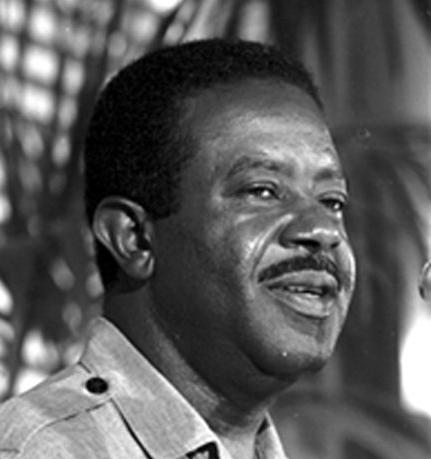 Ralph David Abernathy tijdens lunch in de National Press Club op 14 juni 1968