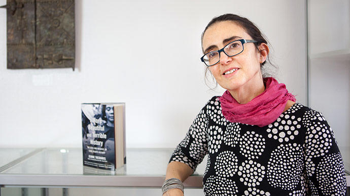 Brooklyn University professor Jeanne Theoharis, author of the book 