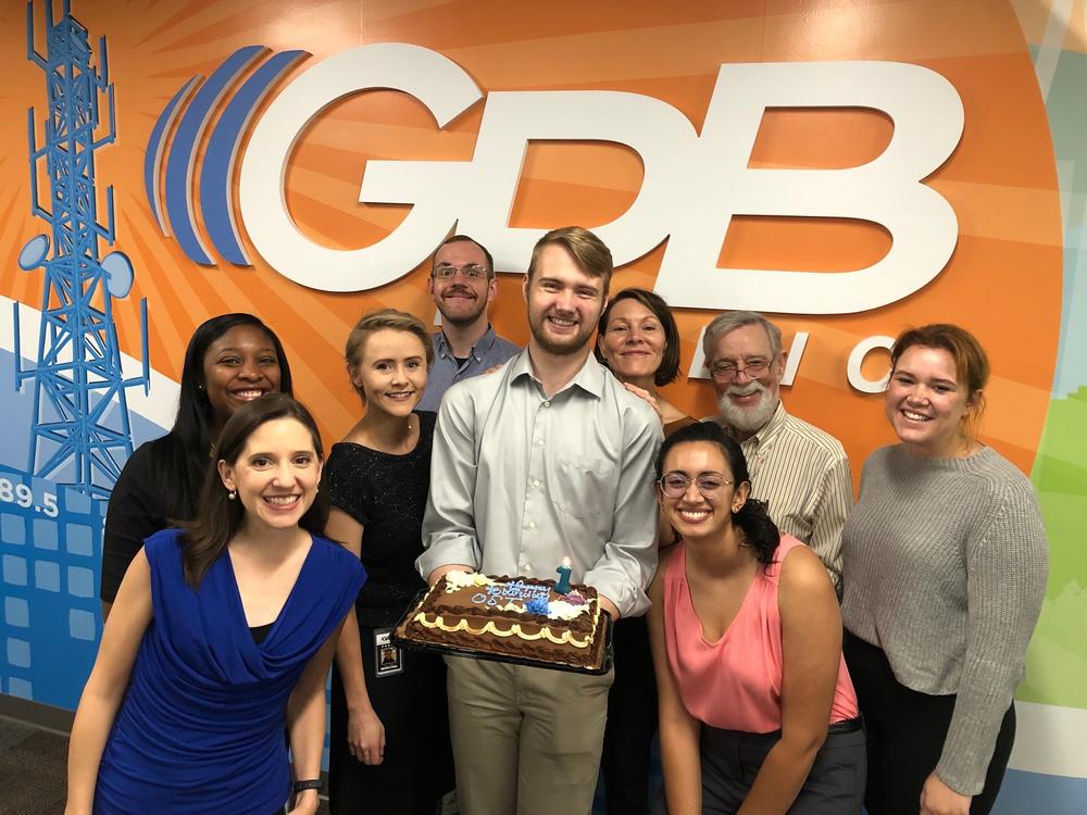 The "On Second Thought" team celebrates their one-year anniversary.