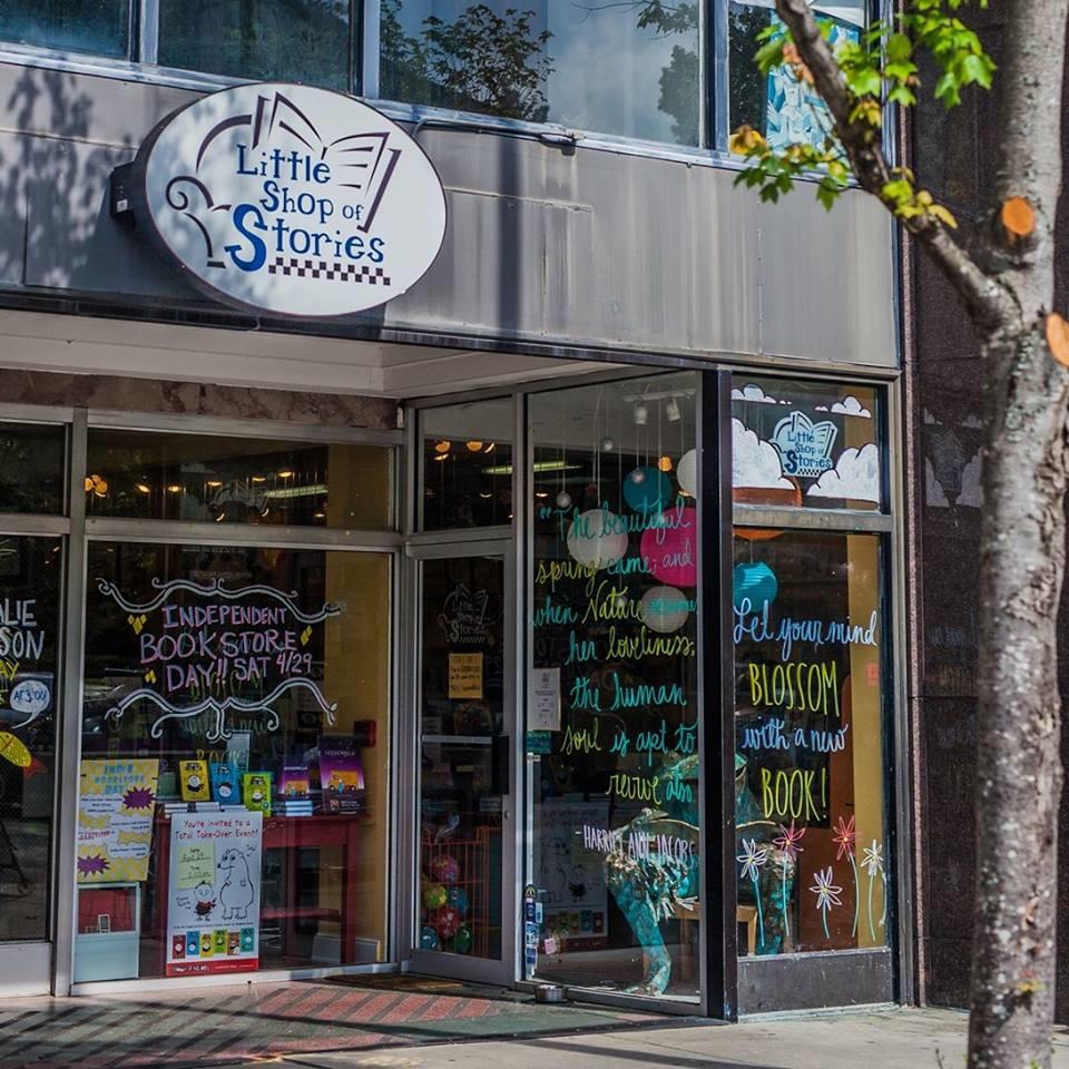 Little Shop of Stories is a bookstore in Decatur featuring both children and adult literature.