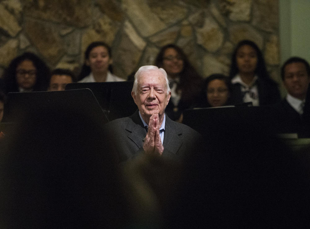 Former President Jimmy Carter in 2015.