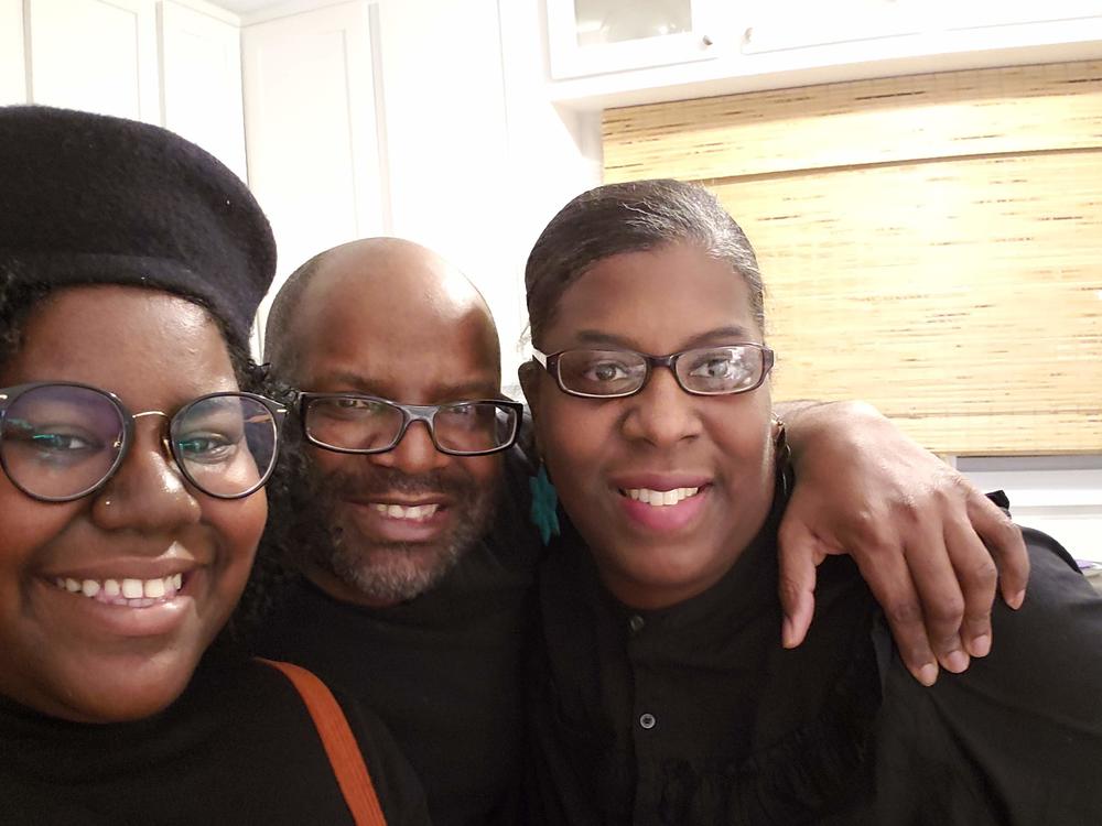 My parents and me.