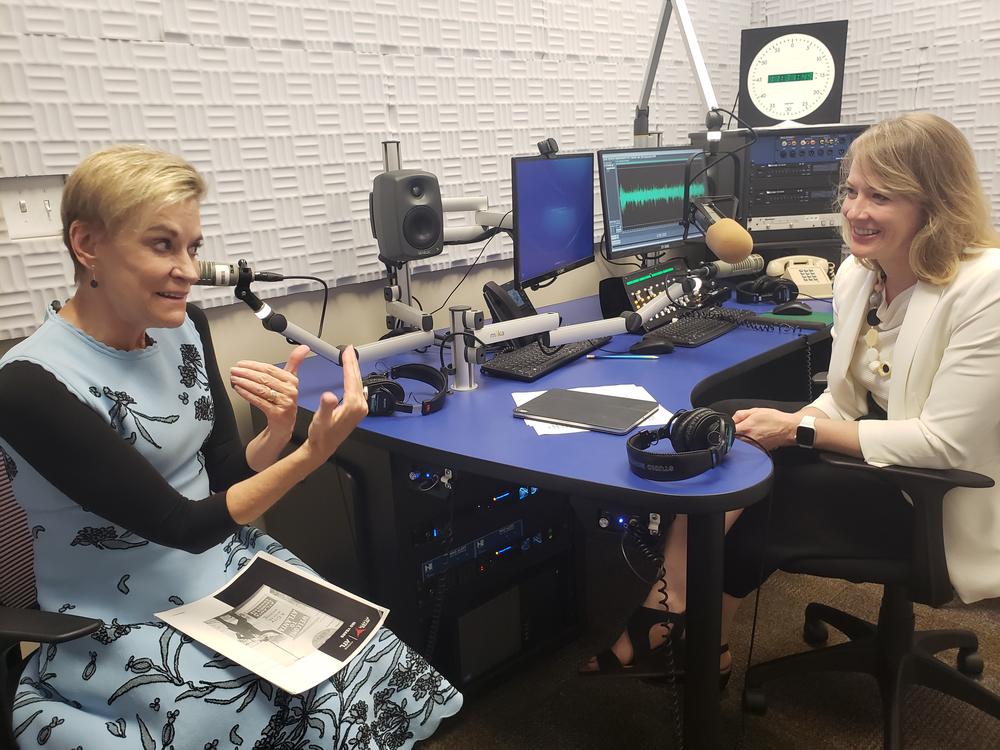 GPB's Rickey Bevington interviews Metro Atlanta Chamber President and CEO, Hala Moddelmog.