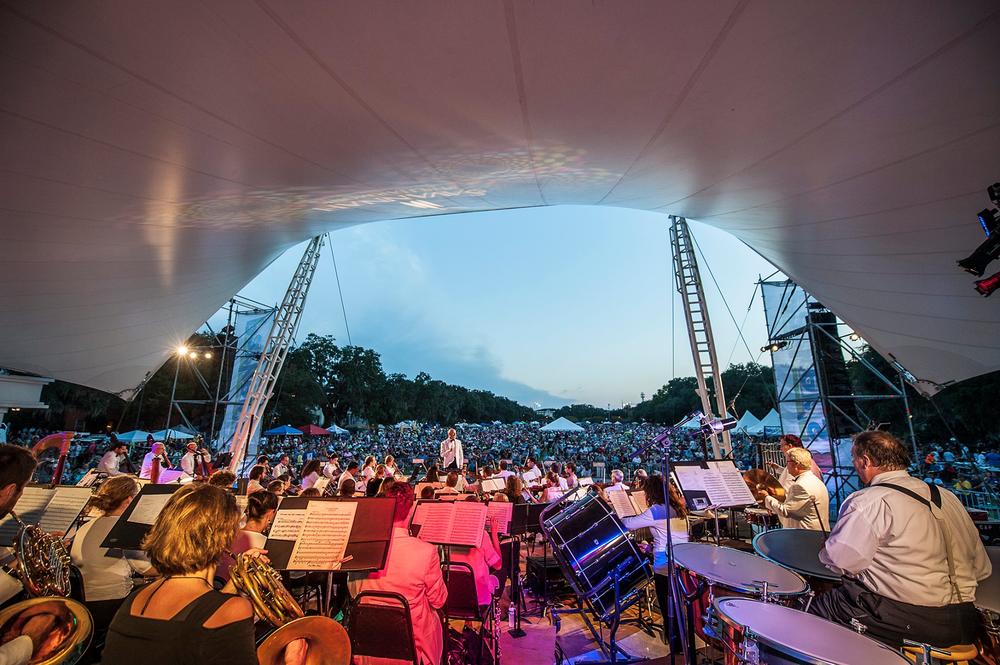 The Savannah Philharmonic and other local groups will perform on the Forsyth Park stage at Picnic in the Park on Sunday