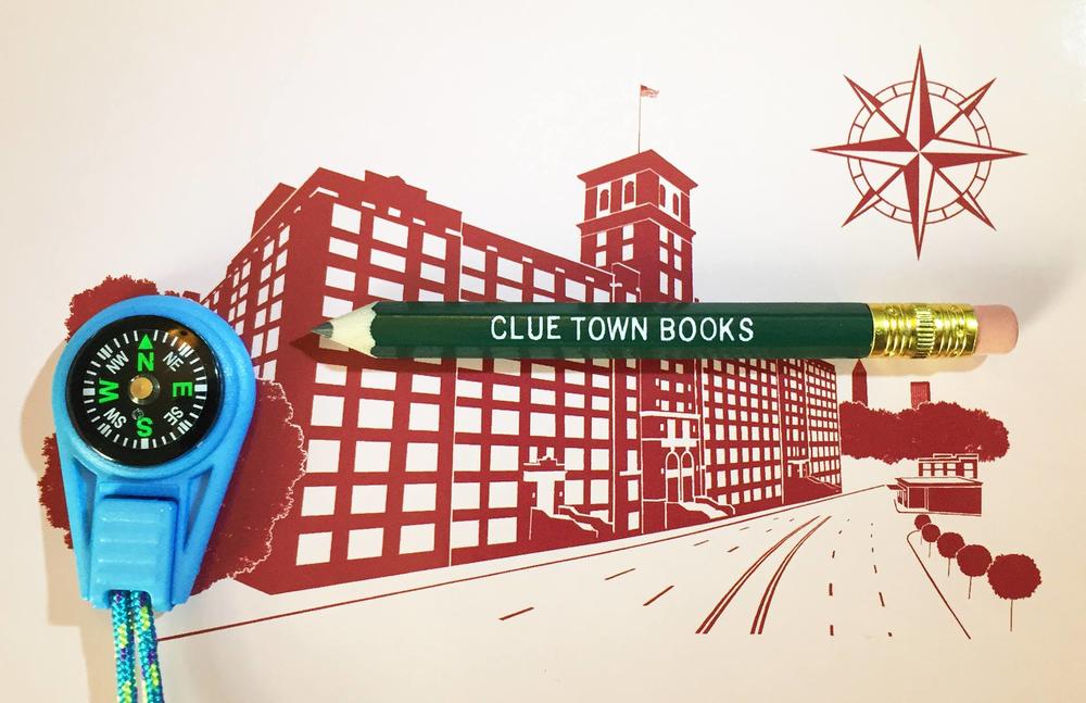 The Clue Town Books are a series of puzzles that reveal scavenger hunts throughout the most notable areas in Georgia. 